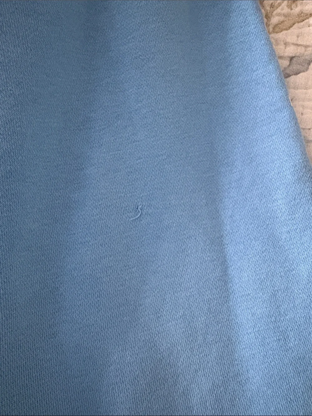 Nike Light Blue Air Crewneck Hoodie with White Logo